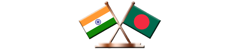 india bangladesh flags